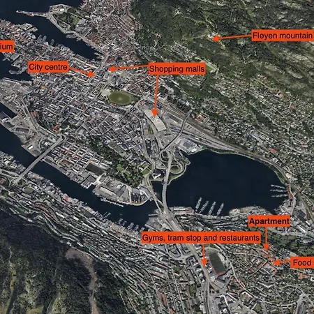 Mountain Views - Sun Terrace - Close To Facilities Apartamento Bergen